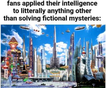 Seriously, these guys are scarily obsessed with lore . . .