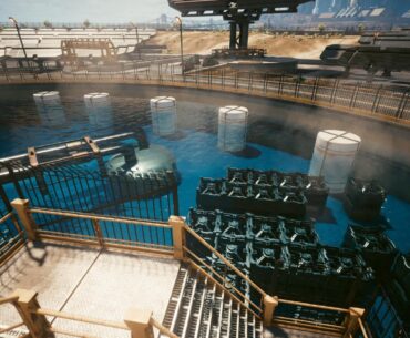 The cleanest water in all of Night City
