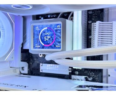 Custom All white PC built for Wife use