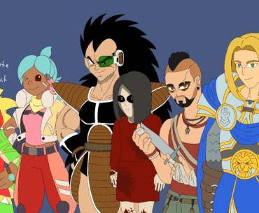 I tried to draw 6 characters from 6 games I played in 2025. Semi-emphasis on tried.