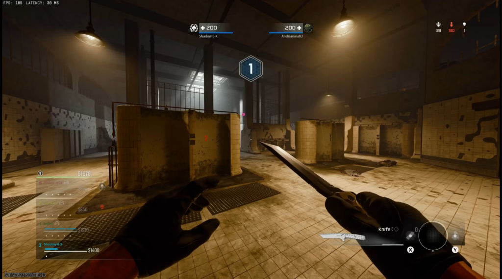 My cousin started playing 2 months ago, but only played Rebirth, this was his first time giving me comms in the gulag (captions included)