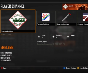 [BO2] My late friend took pride making BO2 emblems and I wanted to share.