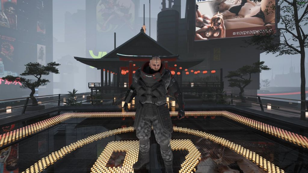 FYI: This is what Adam Smasher used to look like in 2020. (in-game model not a mod)