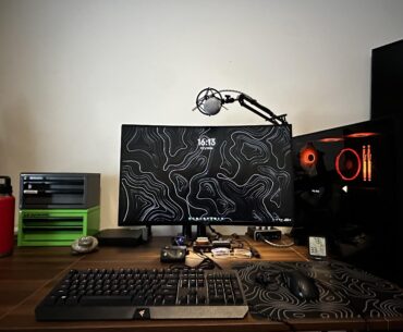 I’m finally *almost* content with my gaming setup after 5 years