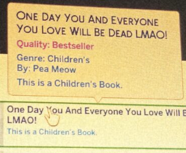 The Sims is all about the little things...