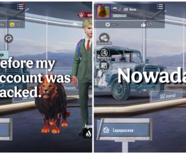 MY PUBG MOBILE ACCOUNT WAS STOLEN.