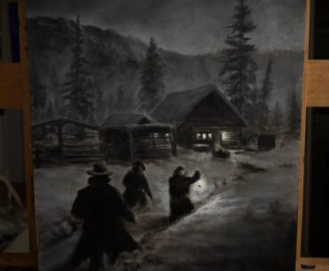 My Red Dead Redemption painting