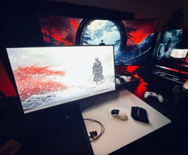 Black/White & Red All Over