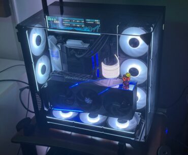 New build, 9800X 3-D and 5090, under volt and over clock, 3-D mark benchmarks. 70 W power savings.