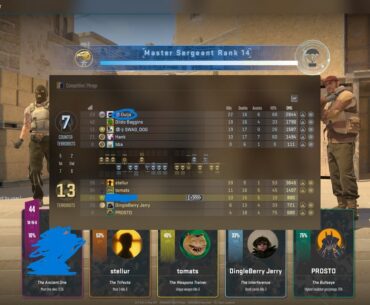 Silver Elite Master vs 30k premier, face it level 10 player