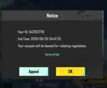 10-Year ban on my PUBG Mobile account