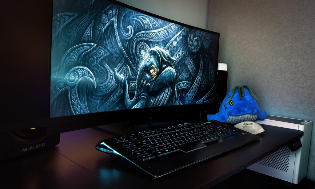 Just moved to a new country. The PC is set up, but I'm still sleeping on a couch.