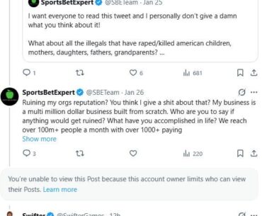 SportsBetExpert CEO has gone off the deep end…