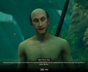 Oblivion is a darkly humorous game at times even all these years later, remaster and all.