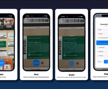 QuickScope: OCR Gift Card Scanner - Instantly extract numbers from gift cards, credit cards & documents (Free)