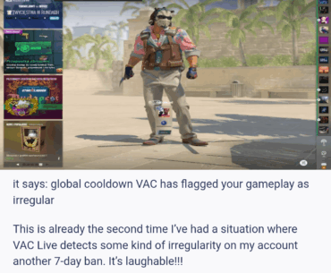 OP post and a follow up picture showing their match stats by a commenter.