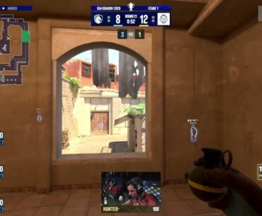 hunter 1v3 to close the map