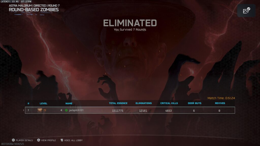 My directed mode Doomsteel/Infestation grind on Astra