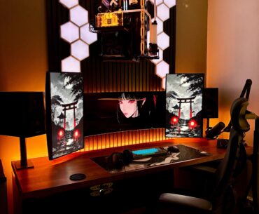 New work/gaming setup. Thoughts?