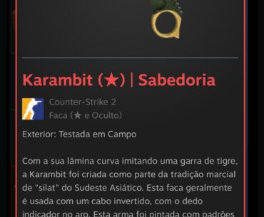 Char Karambit