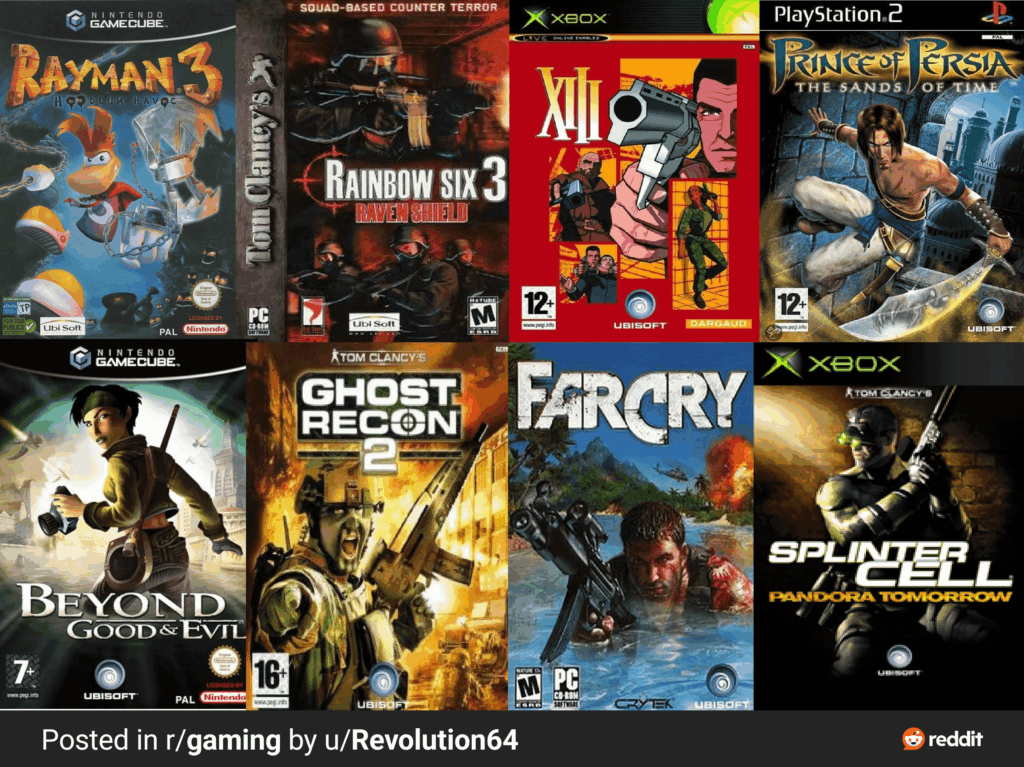 Reminder: Ubisoft used to cook (2003–2004)