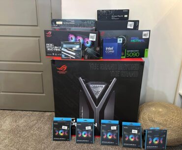 Christmas came late… so how many frames we thinking?