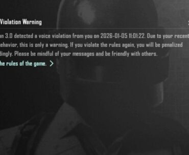 Voice violation mechanics