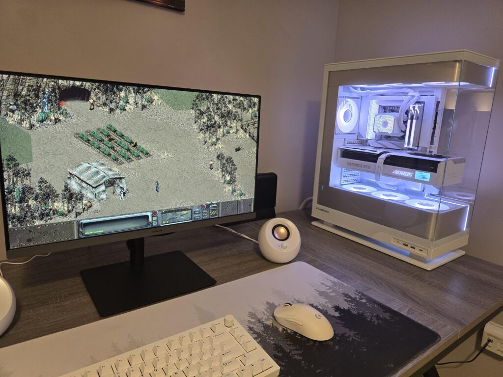 That's a high end pc you have, you must play some crazy games, me...