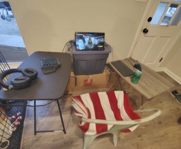 Looking for an ideas to improve my portable battle station setup