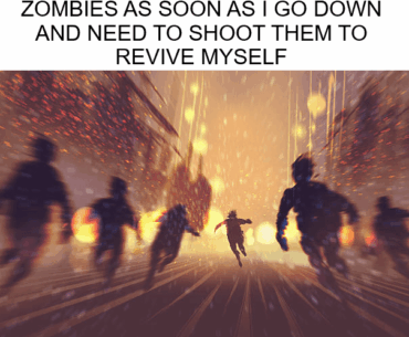 "Why are you running?"
