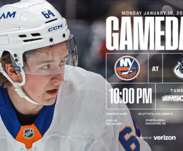 Game Preview: Islanders at Canucks