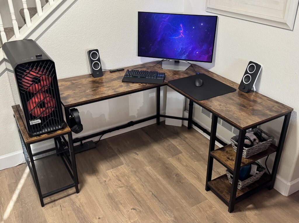 Why did it become the standard for all cases and components to go on the right side of your desk? It would be cool if there were some “flipped” options so you could look to the left and see inside. Btw, corner setup enjoyer here.