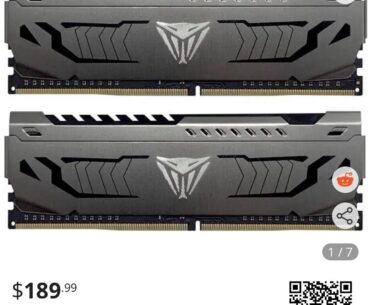 I wonder why ram is so expensive?
