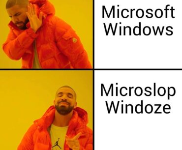 Microslop Windoze