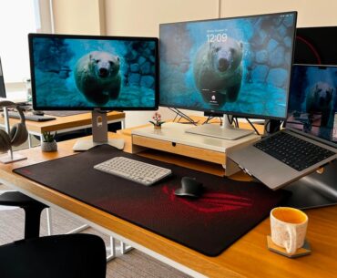 My setup at the office