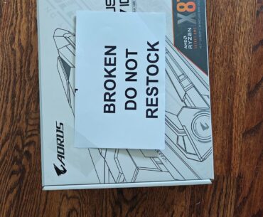 Hoping Amazon wont restock this for a unlucky 3rd person to receive.