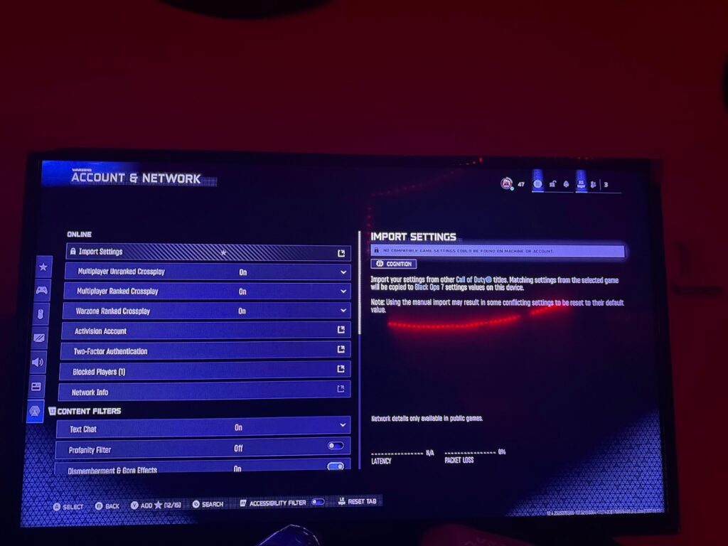 Why does my setting keep resetting