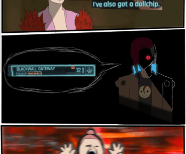Cyberpunk memes I drew in 2025