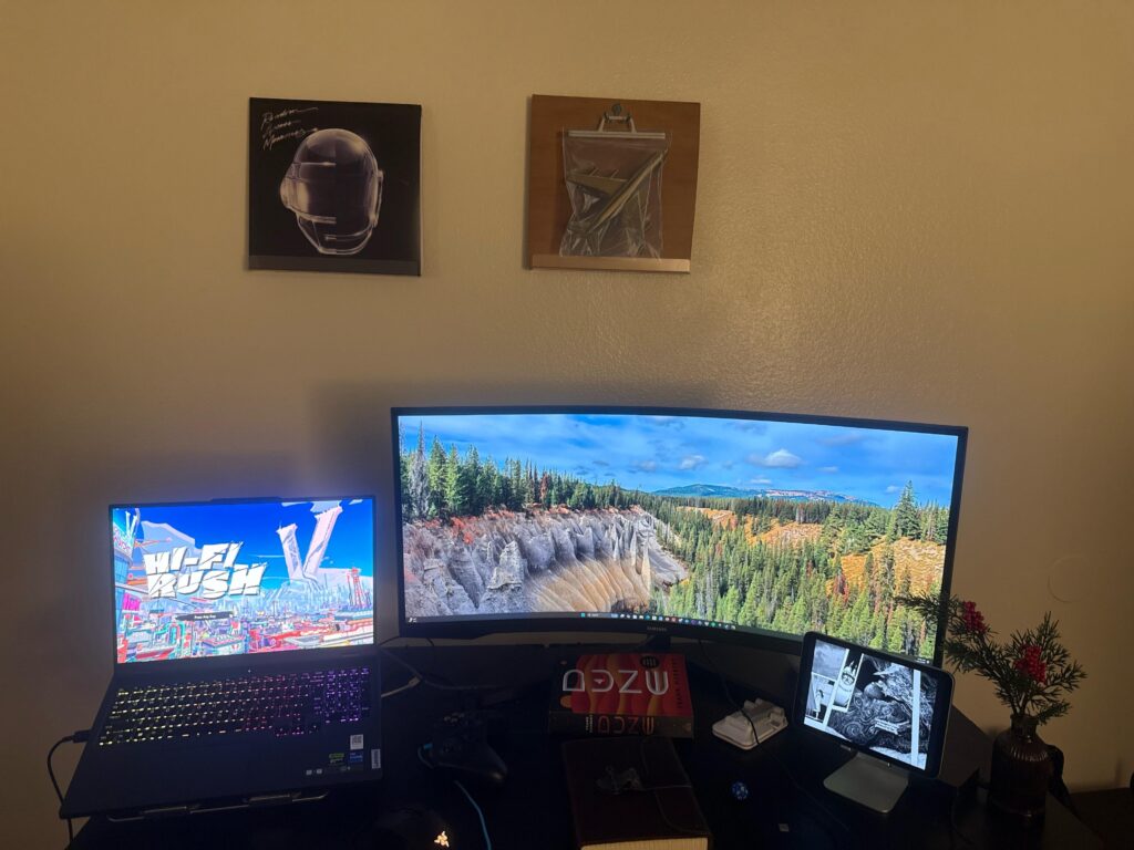 My one stop shop for work and gaming