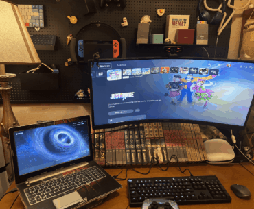 Started 2026 right, upgraded from cramped laptop setup to actual workspace