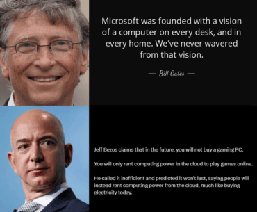 What happened to "that vision"?