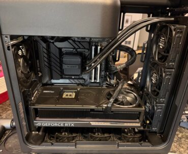 New GPU and Case (5090 astral, Hyte x50 air)