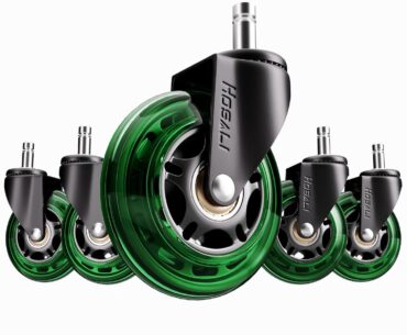 The upgrade nobody ever mentions is new wheels for your chair.  They're like rollerblade wheels.  $24.