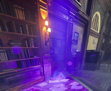 Potential relic step or graphical glitch