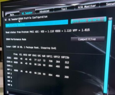 Newly built PC fails memtest86 test 8