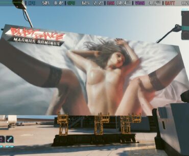 What's the sketchiest advertisement in the game? I just came across this one for the first time lol