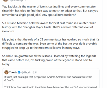 Scrawny claps back at Thorin