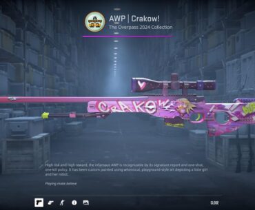 Is this cursive text on the AWP Crakow magazine?
