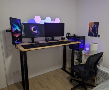 I treated myself to a standing desk