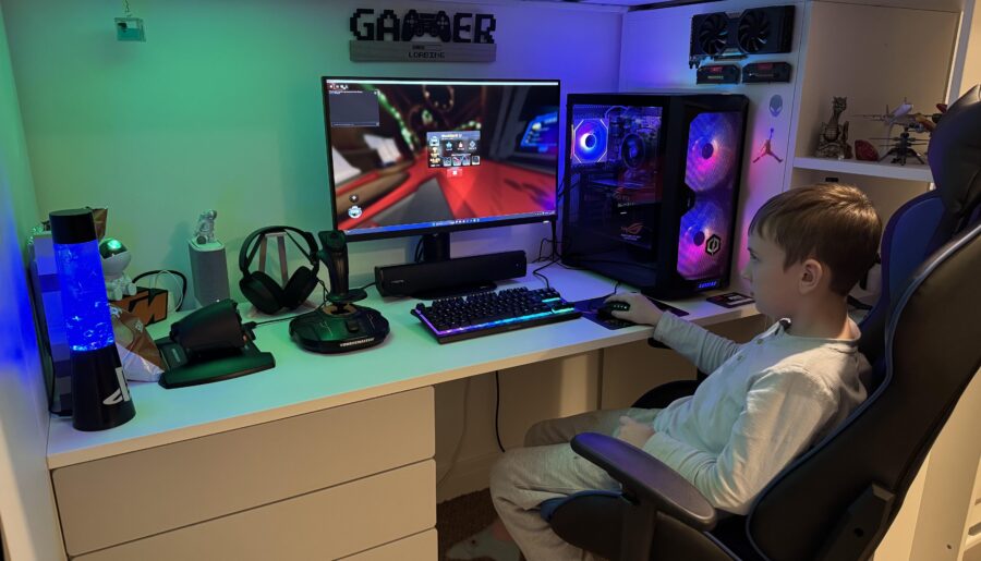 My 9-Year-Old’s Dream Gaming Setup